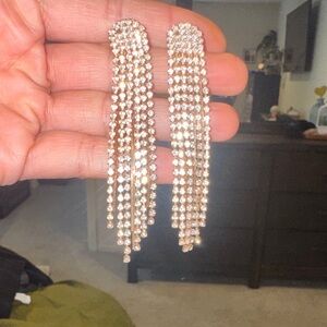 Elegant Gold Dangle Earrings